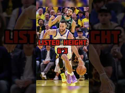 NBA players listed height vs real height #basketball #shorts #krushanklebutt