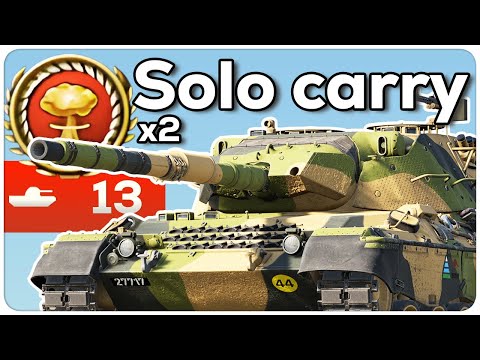 Solo Carrying While Germany Suffers - Leopard A1A1