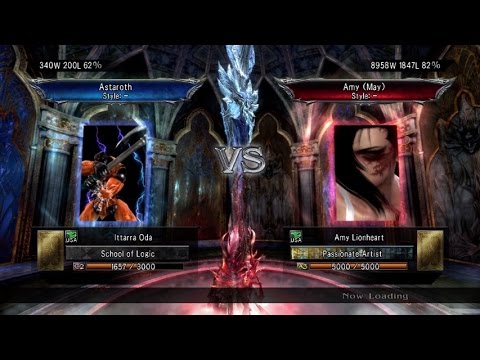 Soulcalibur V: Ittarra Oda (Astaroth) Vs. Amy Lionheart (Ivy)