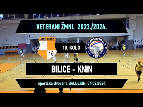 VETERANI ŽMNL: BILICE - KNIN  2:4, 04.02.2024.