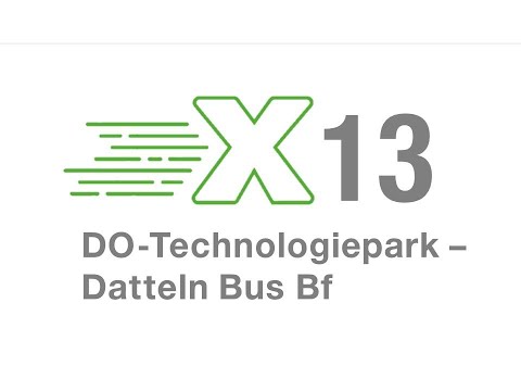 [DSW21] Ansagen Bus X13 Technologiepark - Datteln