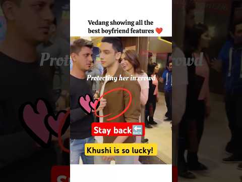 Khushi kapoor boyfriend Vedang Raina is so cute!❤️#bollywood#khushikapoor#sridevi#janhvikapoor#girl