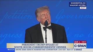 President Trump Full Remarks at White House Correspondents' Dinner