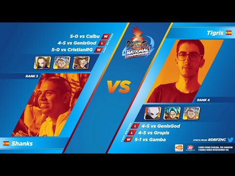 SHANKS vs TIGRIS | National Championship PLAYOFFS - Spain | Dragon Ball FighterZ