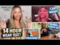 NEW Patrick Ta Concealer REAL LIFE Wear Test VLOG Errands Dinner 14 Hour Results