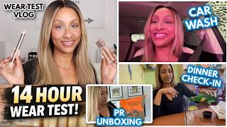 NEW Patrick Ta Concealer REAL LIFE Wear Test VLOG | Errands, Dinner & 14 Hour Results