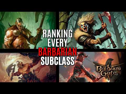 Updated Guide on EVERY Barbarian Subclass - Tier List | Baldur's Gate 3
