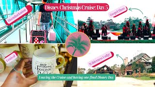 ❄️ Solo Christmas Cruise Ep. 5 ❄️ | Wilderness Lodge Room Tour + Epcot at Christmas + Travel Day!