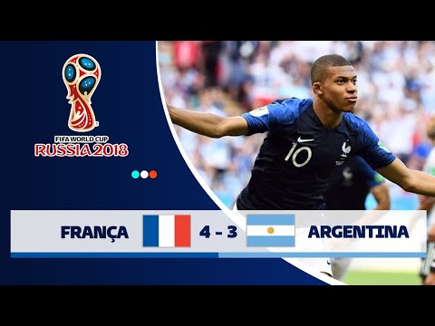França 4 X 3 Argentina - Melhores Momentos (GLOBO HD 720p) Copa do Mundo Rússia 2018