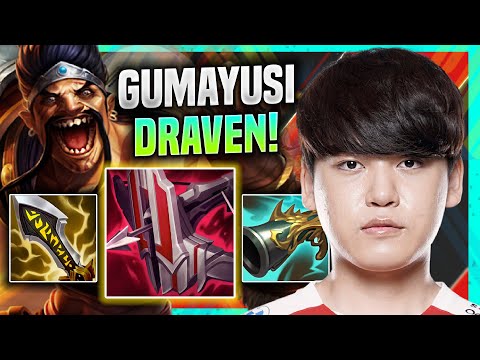 GUMAYUSI DOMINATING WITH DRAVEN! - T1 Gumayusi Plays Draven ADC vs Kog'maw! | Season 11