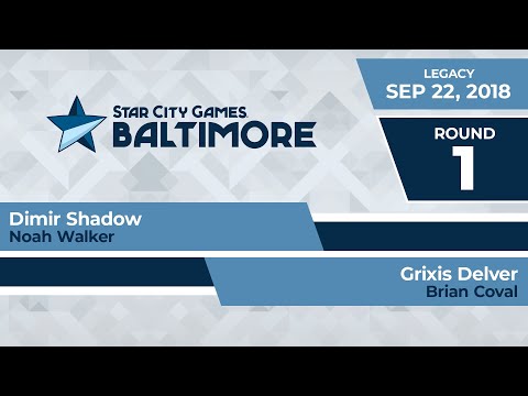 SCGBALT: Round 1 - Noah Walker vs Brian Coval | Legacy