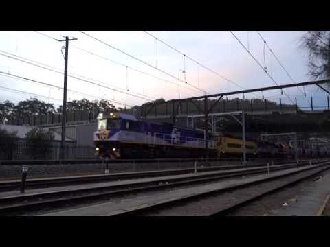CM / G / CM / BRM locos lead an SSR empty coalie -