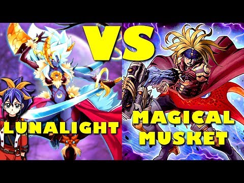 Real Life Yugioh - LUNALIGHT vs MAGICAL MUSKET | November 2017 Scrub League