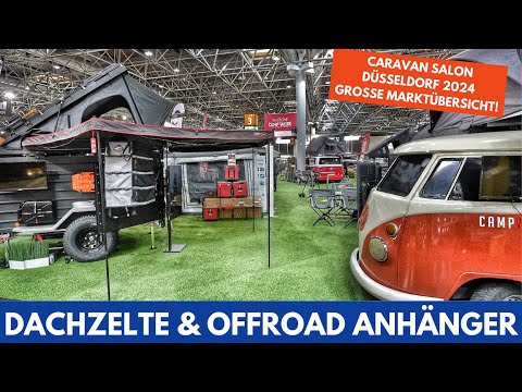 Dachzelte und Offroadanhänger - Caravan Salon Düsseldorf 2024