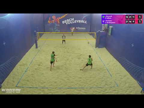 13:25 I. Skrynnik / V. Kelbas - I. Horiaiev / Y. Yevdokymov 10.01.2023 | Winners Beach Volleyball
