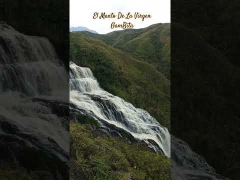 Las cataratas del Manto De La Virgen Gambita Santander.