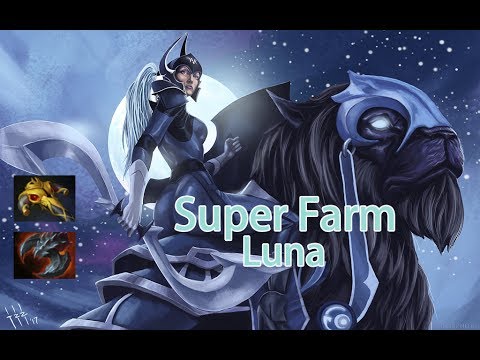 Super Farming Luna - 8k MMR Plays Luna with SATANIC - Dota 2