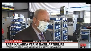 ASO Başkanı Nurettin Özdebir - CNNTURK-06 Ocak 2022