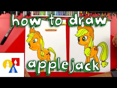 How To Draw Applejack My Little Pony