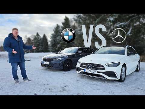 Das Kombiduell!: C-Klasse vs 3er Touring!