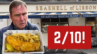 I Review The UK's Most Expensive Chippy - Terrible Experience!