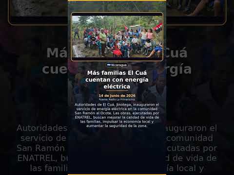Más familias El Cuá cuentan con energía eléctrica