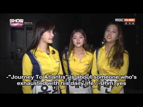 [Eng Sub] 160412 Show Champion Backstage 라붐 Laboum Cut