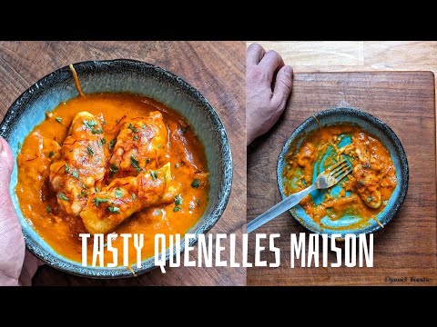 RECETTE TRADITIONNELLE LYONNAISE !! DES QUENELLES MAISON FACILEMENT RÉALISABLE.