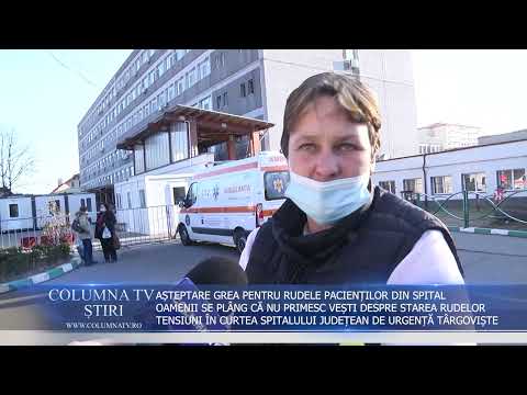 TENSIUNI ÎN CURTEA SPITALULUI JUDEȚEAN DE URGENȚĂ TÂRGOVIȘTE