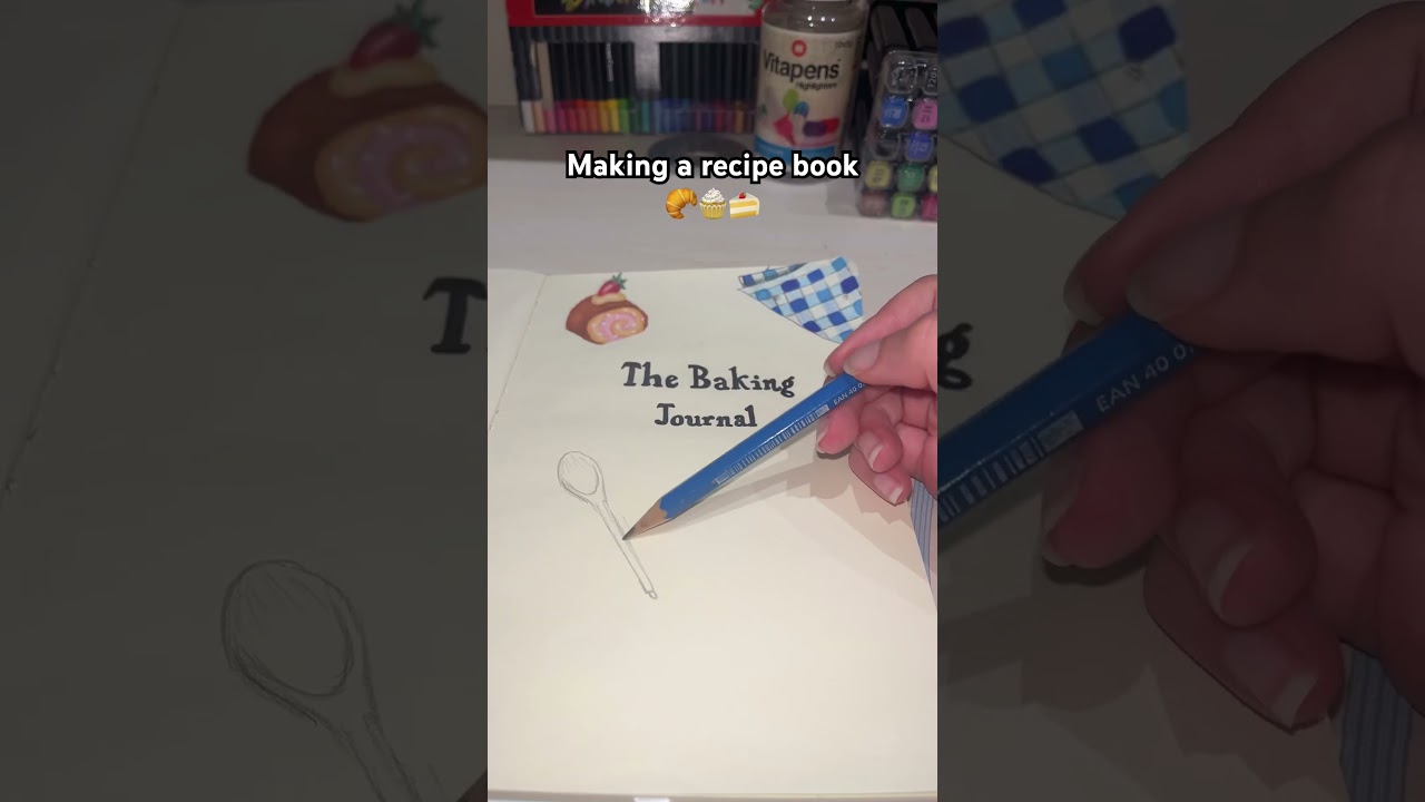 RECIPE BOOK 🍰🍪🧁#dayone #recipe #pastry #shorts