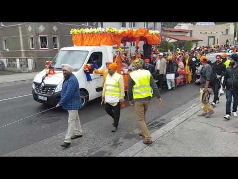 Nagar Kirtan in Linz 2017  (Austria) 17.04.2017 Nagarkirtan Gurdwara Sahib Linz