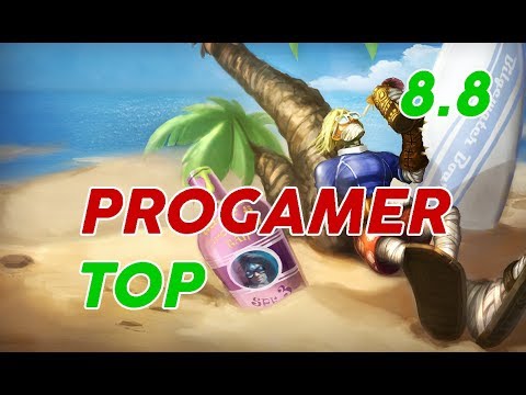Progamer Play Singed Top Patch 8.8