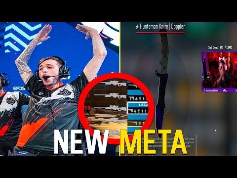 KENNYS IS INASANE | 5 AWP NEW META | SHE GOT HUNSTMAN DOPPLER FROM FIRST CASE (CSGO TWITCH MOMENTS)