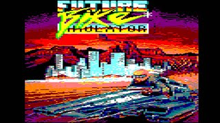 [Amstrad CPC] Future Bike Simulator - Longplay