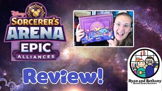 Ryan and Bethany Board Game Reviews - Disney Sorcerer's Arena: Epic Alliances Core Set video thumbnail