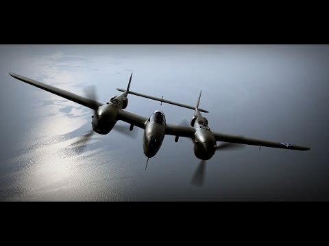 Samoloty drugiej wojny światowej P-38 Lightning
