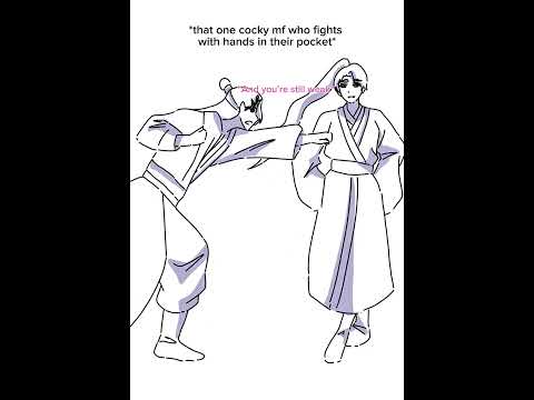 always that one cocky mf who fights with hands in their pocket #deluluart #animatic #booktok #art