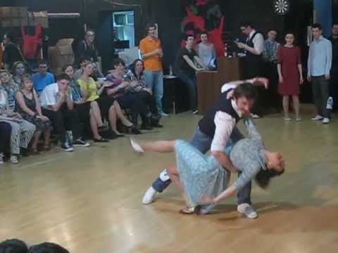 63 Lindy main Finals Slow - Dasha-Lesha at Russian Open Championship 2012