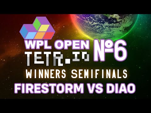 Firestorm vs Diao - WPL Tetr.io Open #6 Winners Semifinals
