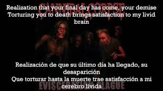 Cannibal Corpse-A cauldron Of Hate (subtitulos,lyrics)