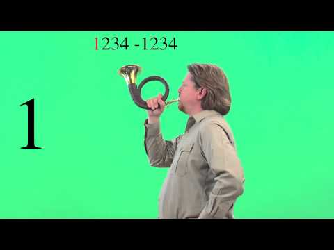 Jagdsignal "Sau tot" (2.Stimme) als Übung von Jagdhornfuchs V15