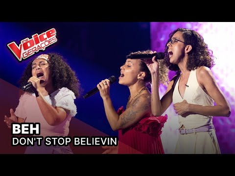 BEH - "Don't Stop Believin'" | Provas Cegas | The Voice Gerações 2025
