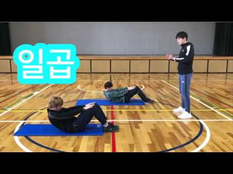 学生制作のトレーニング動画「クランチ」