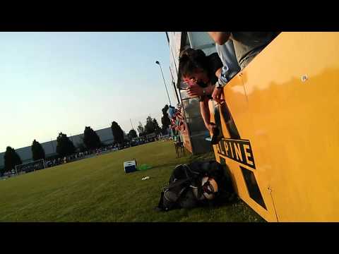 Grödig Ultras 1946, beim Spiel SV Austria Salzburg vs. SV Grödig, ÖFB Cup Juli 2013