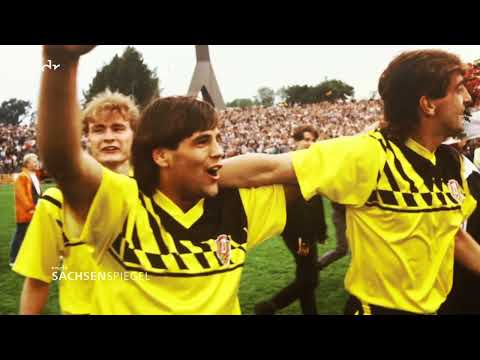 TV Bericht von Uwe Karte Zeitreise mit Ulf Kirsten SG Dynamo Dresden Saison 1988/89 🖤💛