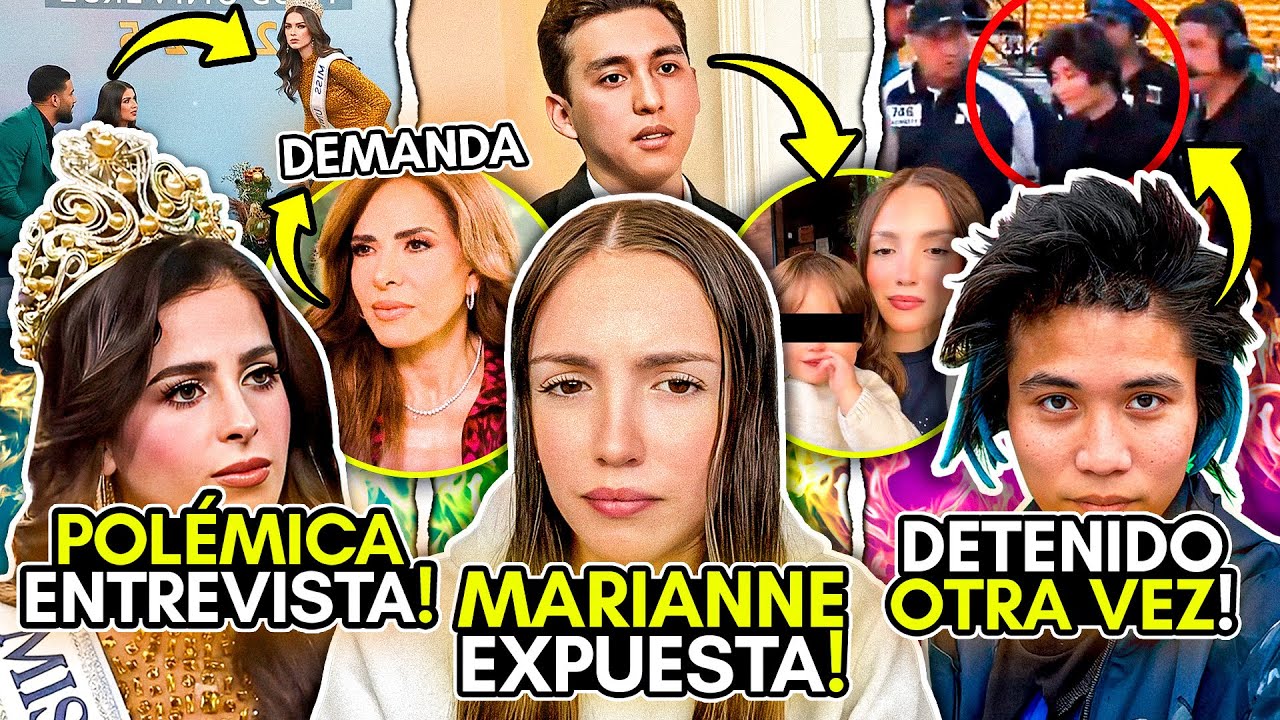 INFLUENCER MARIANNE GONZAGA EXPUESTA! FÁTIMA BOSCH ABANDONA ENTREVISTA! INFLUENCER ARRESTADO!