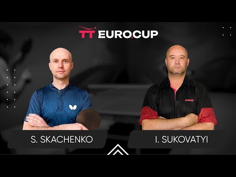 18:00 Serhii Skachenko - Ihor Sukovatyi 02.08.2024 | Table Tennis TT Euro.Cup Ukraine Master 4