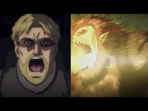 Zeke Scream VS Beast Titan Roar | Attack on Titan