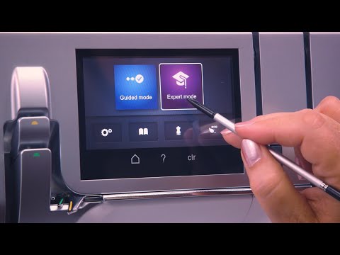 L 860 Overlocker: How to Thread an Overlock Stitch in Expert Mode