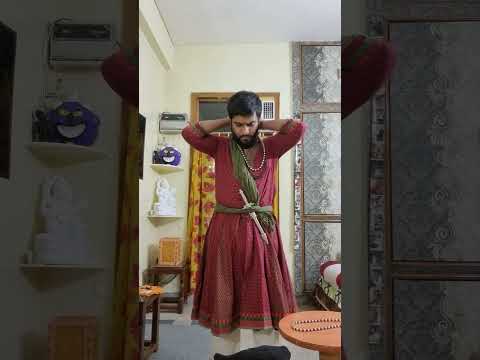 Yash Chauhan BTS for Tughlaq character